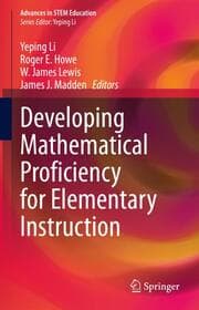 Cover von Developing Mathematical Proficiency for Elementary Instruction