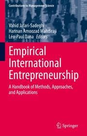 Cover von Empirical International Entrepreneurship