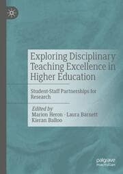Cover von Exploring Disciplinary Teaching Excellence in Higher Education