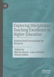 Cover von Exploring Disciplinary Teaching Excellence in Higher Education