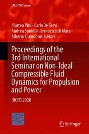 Cover von Proceedings of the 3rd International Seminar on Non-Ideal Compressible Fluid Dynamics for Propulsion and Power