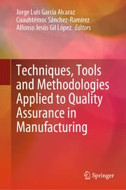Cover von Techniques, Tools and Methodologies Applied to Quality Assurance in Manufacturing