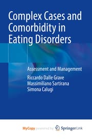 Cover von Complex Cases and Comorbidity in Eating Disorders
