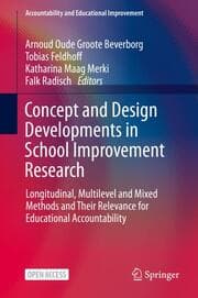Cover von Concept and Design Developments in School Improvement Research