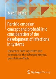 Cover von Particle emission concept and probabilistic consideration of the development of infections in systems