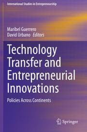 Cover von Technology Transfer and Entrepreneurial Innovations