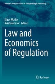 Cover von Law and Economics of Regulation