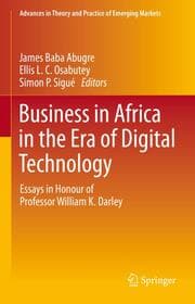 Cover von Business in Africa in the Era of Digital Technology