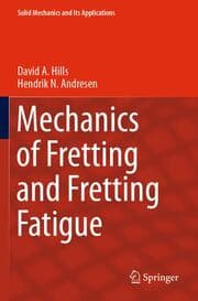 Cover von Mechanics of Fretting and Fretting Fatigue