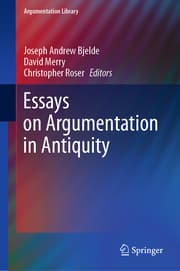 Cover von Essays on Argumentation in Antiquity