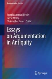 Cover von Essays on Argumentation in Antiquity