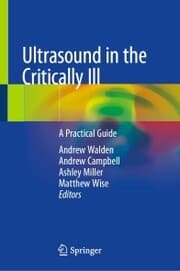 Cover von Ultrasound in the Critically Ill