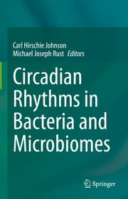 Cover von Circadian Rhythms in Bacteria and Microbiomes