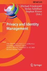 Cover von Privacy and Identity Management