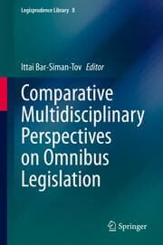 Cover von Comparative Multidisciplinary Perspectives on Omnibus Legislation