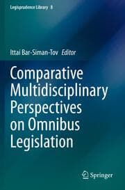 Cover von Comparative Multidisciplinary Perspectives on Omnibus Legislation