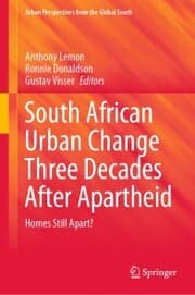 Cover von South African Urban Change Three Decades After Apartheid