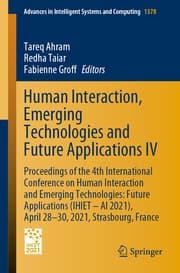 Cover von Human Interaction, Emerging Technologies and Future Applications IV
