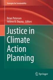 Cover von Justice in Climate Action Planning