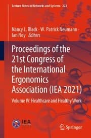 Cover von Proceedings of the 21st Congress of the International Ergonomics Association (IEA 2021)
