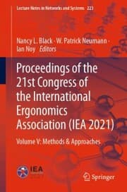 Cover von Proceedings of the 21st Congress of the International Ergonomics Association (IEA 2021)
