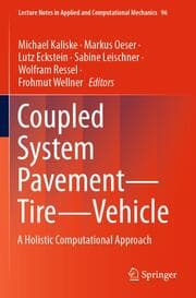 Cover von Coupled System Pavement - Tire - Vehicle