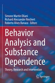 Cover von Behavior Analysis and Substance Dependence