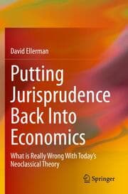Cover von Putting Jurisprudence Back Into Economics