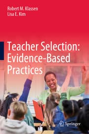 Cover von Teacher Selection: Evidence-Based Practices
