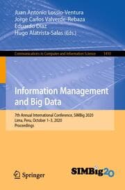 Cover von Information Management and Big Data
