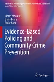 Cover von Evidence-Based Policing and Community Crime Prevention