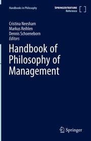 Cover von Handbook of Philosophy of Management