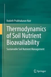 Cover von Thermodynamics of Soil Nutrient Bioavailability