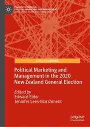 Cover von Political Marketing and Management in the 2020 New Zealand General Election