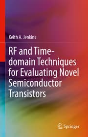 Cover von RF and Time-domain Techniques for Evaluating Novel Semiconductor Transistors