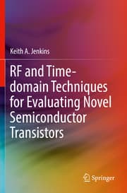 Cover von RF and Time-domain Techniques for Evaluating Novel Semiconductor Transistors