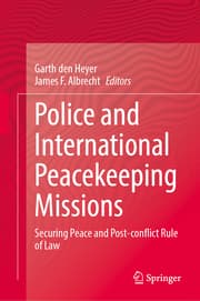 Cover von Police and International Peacekeeping Missions