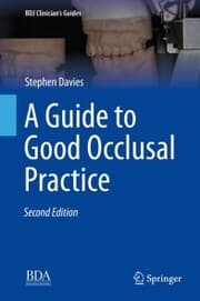 Cover von A Guide to Good Occlusal Practice