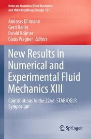 Cover von New Results in Numerical and Experimental Fluid Mechanics XIII