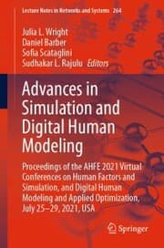 Cover von Advances in Simulation and Digital Human Modeling