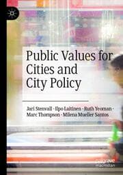 Cover von Public Values for Cities and City Policy