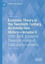 Cover von Economic Theory in the Twentieth Century, An Intellectual History-Volume II