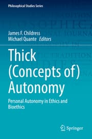 Cover von Thick (Concepts of) Autonomy