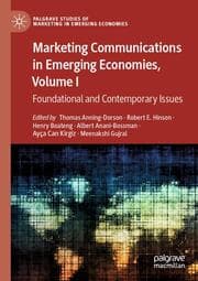 Cover von Marketing Communications in Emerging Economies, Volume I