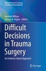 Cover von Difficult Decisions in Trauma Surgery