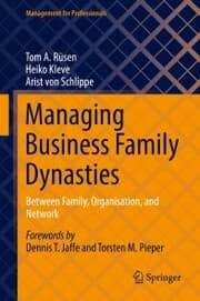 Cover von Managing Business Family Dynasties