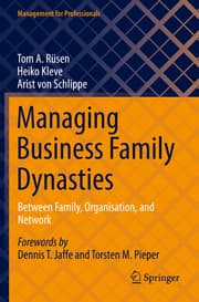 Cover von Managing Business Family Dynasties