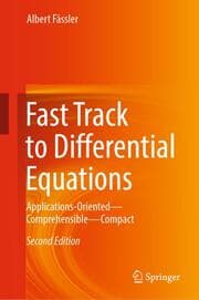 Cover von Fast Track to Differential Equations