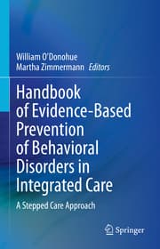 Cover von Handbook of Evidence-Based Prevention of Behavioral Disorders in Integrated Care