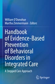 Cover von Handbook of Evidence-Based Prevention of Behavioral Disorders in Integrated Care